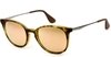 Óculos solar Ray Ban RB 4270L 856/88 53 20 140 3N Marrom tartaruga