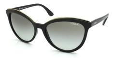 Óculos solar Vogue VO 5159-SL 266711 Preto e dourado gatinho na internet