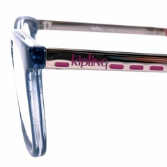 Armação para óculos de grau Kipling KP3107 H282 Azul e vermelho - NEW GLASSES ÓTICA