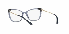 Armação Grazi GZ 3097 J337 53 Azul Translúcido - NEW GLASSES ÓTICA