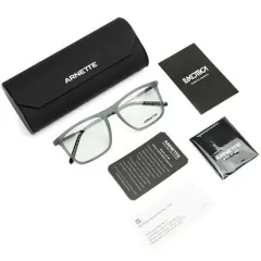 ARMAÇÃO ARNETTE JARAGUÁ AN 7206L 2800 54 CINZA TRANSLÚCIDO E PRETO - NEW GLASSES ÓTICA