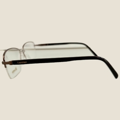 ARMAÇÃO LONDON PRIME L2963 COL KK 57 PRATA ENVELHECIDO - NEW GLASSES ÓTICA