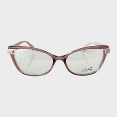 Armação Grazi GZ 3120 L752 54 Rosa translúcido
