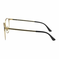 Armação Ray-Ban RB 6375 3051 53 Preto sobre ouro na internet
