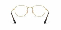 Armação Ray-Ban RB 6448L 2500 54 Dourado - NEW GLASSES ÓTICA
