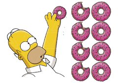 STICKERS 1389 LOS SIMPSON