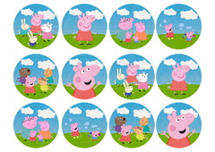 Cód. 1547 PEPPA PIG (chocotransfer)