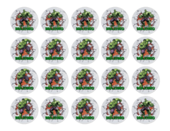 Cód. 1611 HULK (chocotransfer)