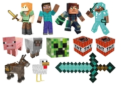 STICKERS MINECRAFT (1711)
