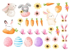 STICKERS Pascuas (1794)