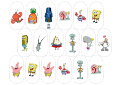 Cód. 1875 BOB ESPONJA (chocotransfer) - comprar online