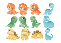 STICKERS DINOS (1900)