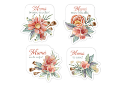 STICKERS MAMÁ (1923) x12 u