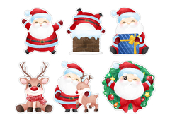 STICKERS Navideños (1956)