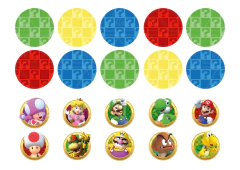 2043 Mario bros Isomalt