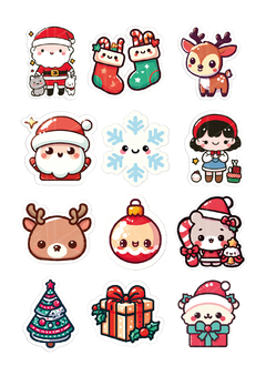 STICKERS Navideños (2105)