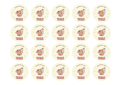 Cód. 2262 Capibara (chocotransfer) en internet