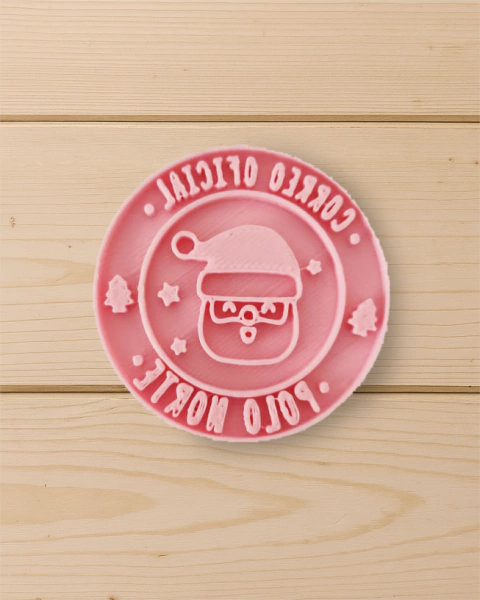 Stamp Estampilla navideña (6.5cm) - comprar online