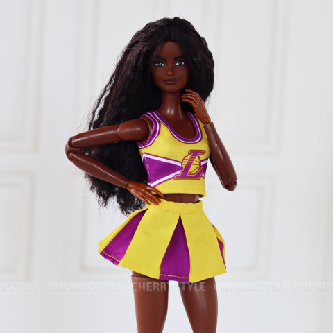 Cheerleader Lakers (BARBIE - 1/6)