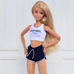 Shorts Esportivo (BARBIE - 1/6) - comprar online