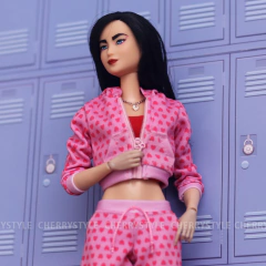 Conjunto Laço Rosa (BARBIE - 1/6) - (cópia)
