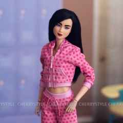 Imagen de Conjunto Laço Rosa (BARBIE - 1/6) - (cópia)