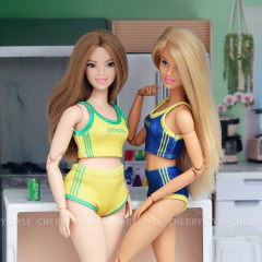 Conjunto Pijama do Brasil (BARBIE - 1/6) - CherryStyle