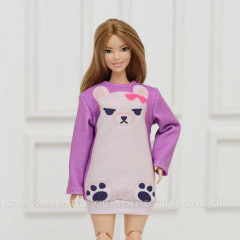 Moletom Pijama Mira (Barbie/Curvy - 1/6) na internet