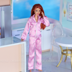 Conjunto Pijama Laços Longo (BARBIE - 1/6) na internet