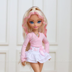 Conjunto Laço Rosa (BARBIE - 1/6) na internet