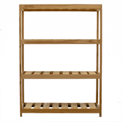 Estanteria Toallero Biblioteca de Pino 80x110 - QUERI ACCESORIOS