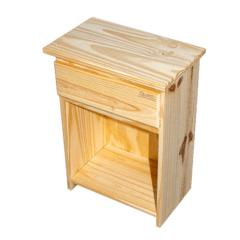 Mesa de luz Eco Recta - QUERI ACCESORIOS