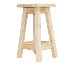 Taburete Banqueta cuadrado de 60cm
