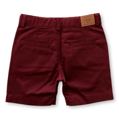 Bermuda Infantil de Sarja Marsala - HKN Camisaria na internet