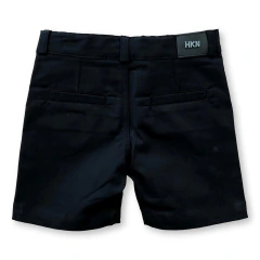 Bermuda Infantil de Sarja Premium Preta - HKN Camisaria na internet