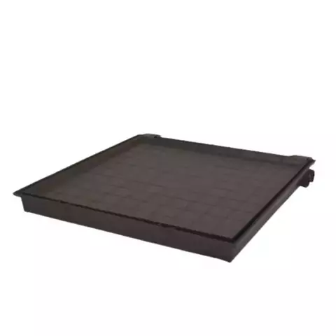 Tampão Casa de Máquina em Alumínio Art Rebaixado com Grelha Invisìvel Para Drenagem 90x90 cm - comprar online