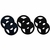 Kit de Anilhas Sport Pintada Furo 31MM 60 KG