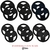 Kit de Anilhas Sport Pintada Furo 31MM 110 KG - comprar online