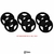 Kit de Anilhas Sport Emborrachada Furo 31MM 60 KG - comprar online