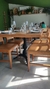 Pé de Mesa de Ferro Fundido Verona com Cruzeta