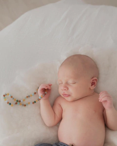 Imagen de Collar Rio - Ámbar, Labradorita, Amazonita, Aventurina, Aguamarina, Jade y Jade Paz