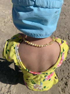 Collar nino - Ámbar milk - comprar online