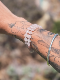 Imagen de COLLAR ROMA - CUARZO ROSA
