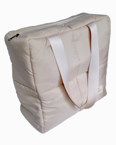 Cartera/bolso Maxi Puffer Arena Grande - China En Bote - La Cuarta-Kokoro