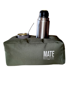 Mini Almohadón Matero Verde con Bolsillos - comprar online