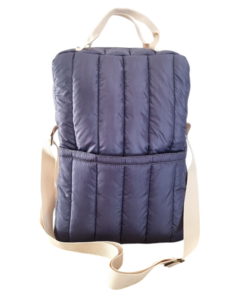 NUEVO! Bolso Matero Puffer CUBIC Azúl - comprar online