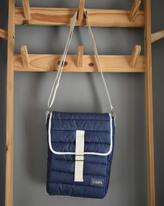 Bolso Matero Puffer Azúl - comprar online