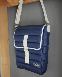 Bolso Matero Puffer Azúl - tienda online