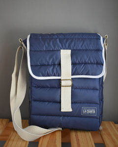 Bolso Matero Puffer Azúl