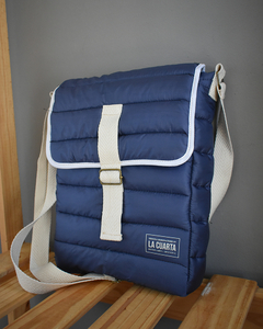 Bolso Matero Puffer Azúl en internet